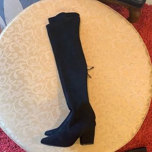 Suede thigh highs - never worn